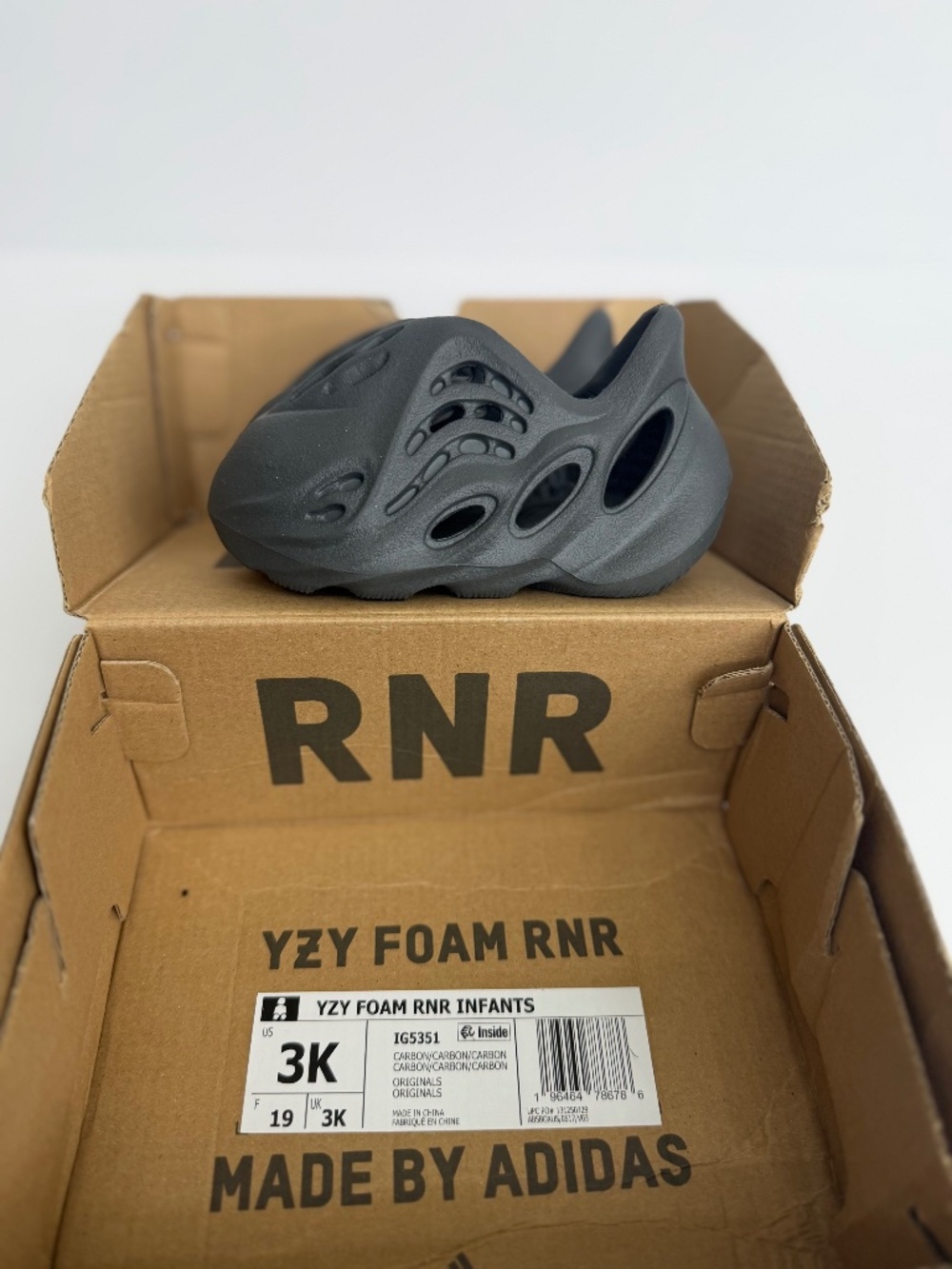 Yeeezy Slipper onyx Infant